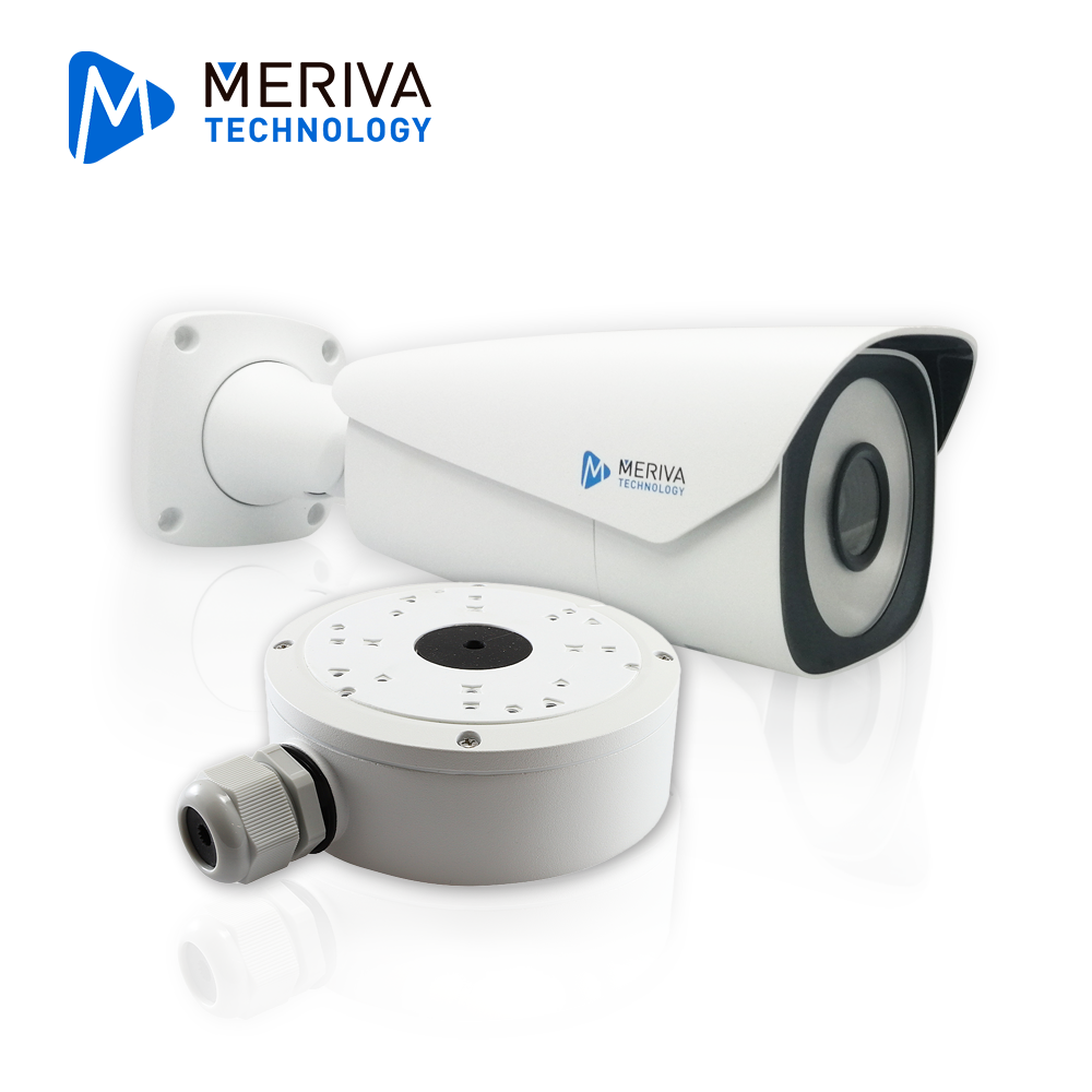 kit reconocimiento facial con base meriva technology mafr-12mpkit / incluye 1 camara bullet ip 2mp lente motorizado 7-22mm mafr-200 + 1 caja de conexiones mva-jb0302