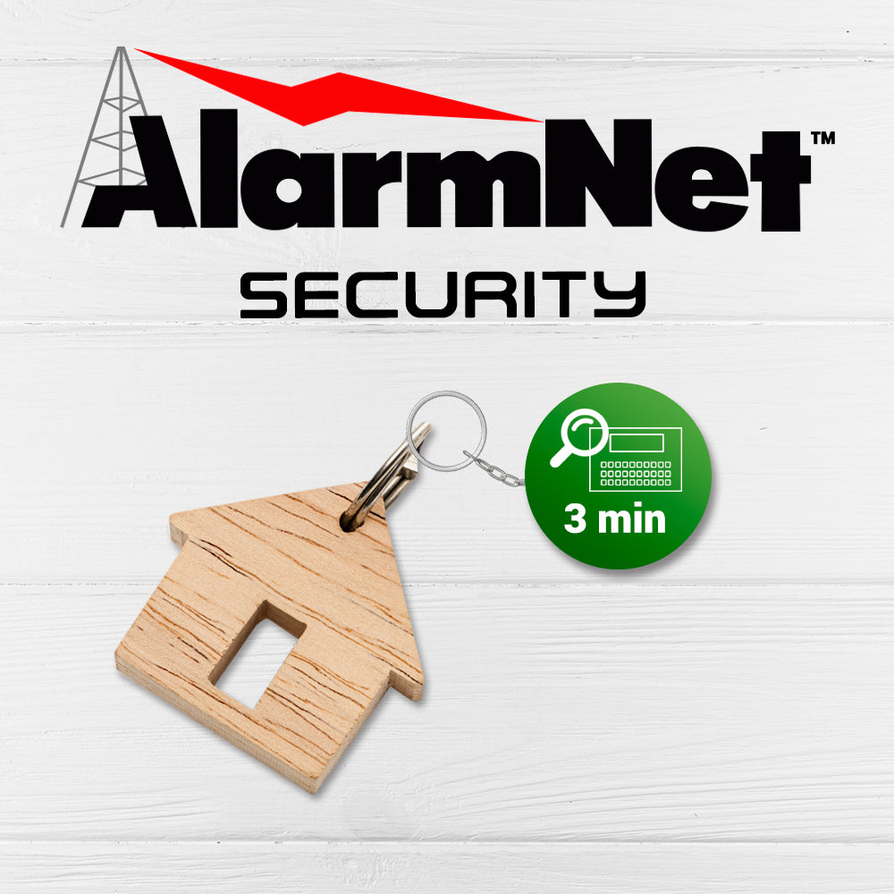 servicio alarmnet supervision comercial de panel cada 3-minutos pago anual