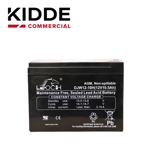 bateria de respaldo 12v10a de alta densidad energetica y bajo mantenimiento 12v 11ah vigilant ideal para los paneles vs1 vs4 y la fuente bps6a