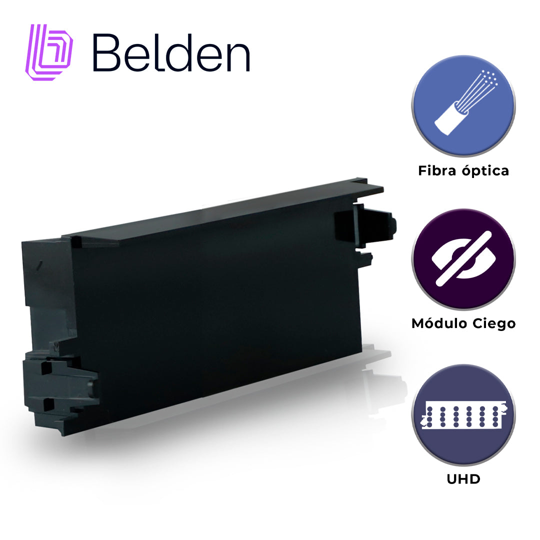 placa ciega fx uhd belden ffzh00bb / fiberexpress
