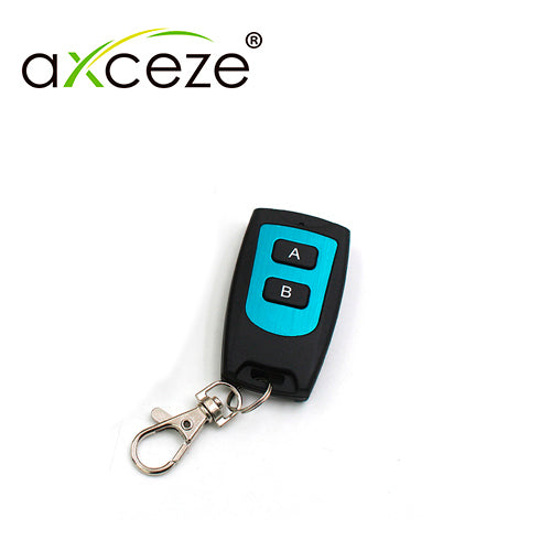 control remoto de 2 botones axceze ax-rm20 compatible con receptor ax-rec20