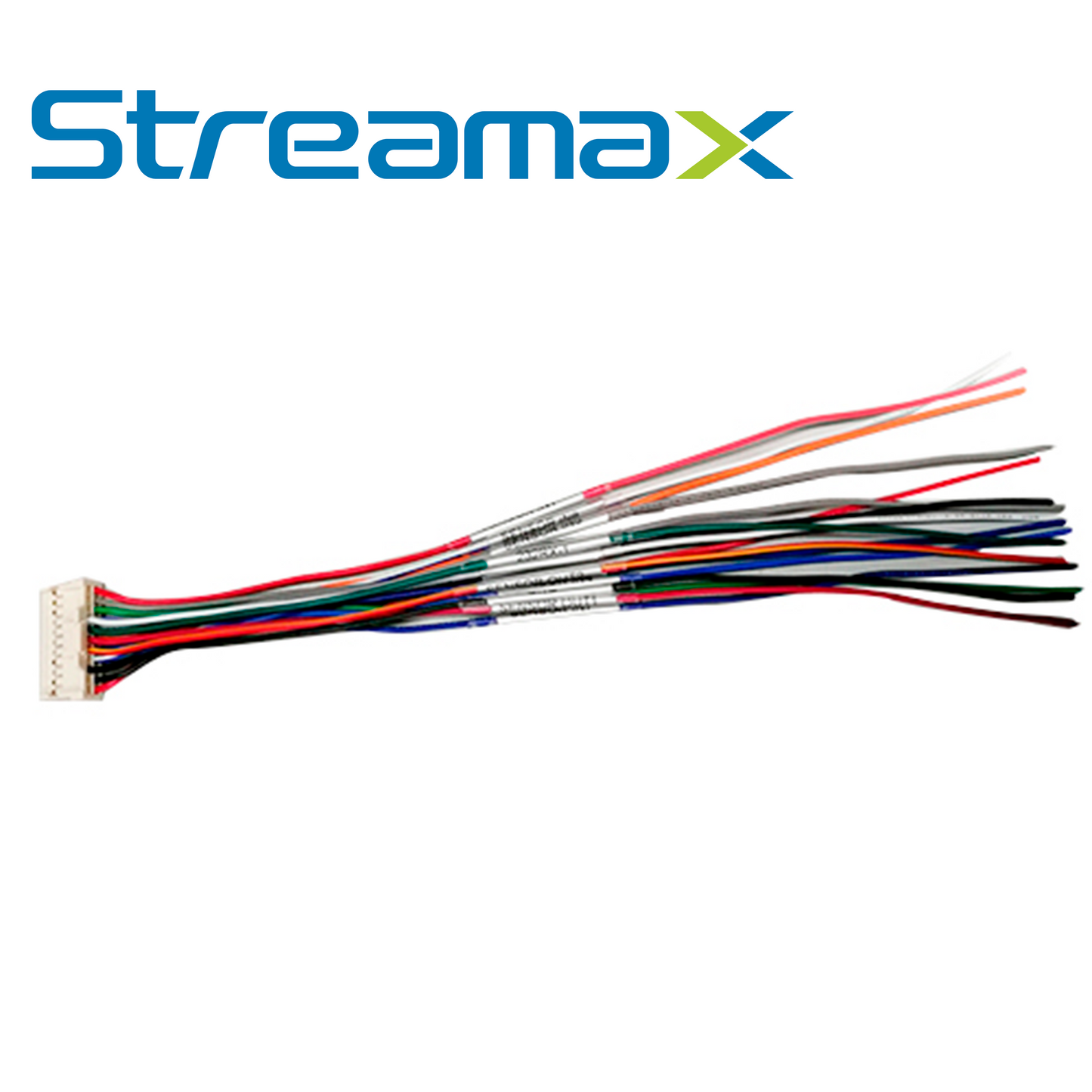 cable de alarma meriva technology mserialx3 8 entradas + 2 salidas de alarma / rs232 / 12v / 5v / gnd compatible con el grabador movil mx3-hdg3gw