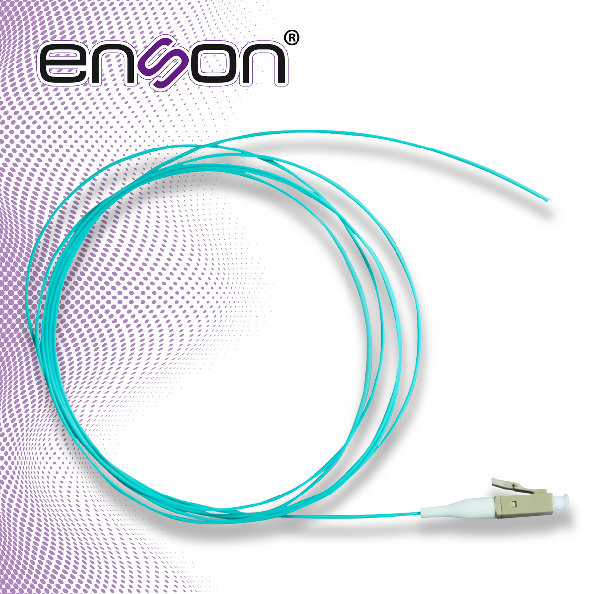 pigtail om3 lc enson ens-pigtailmmlc buffer 900 micras longitud: 1.5 metros