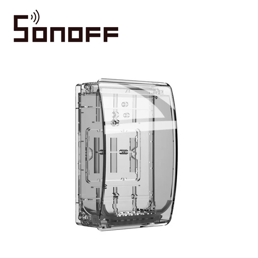 caja impermeable sonoff waterproof box r2/ amplio espacio/ soporta montaje en exterior