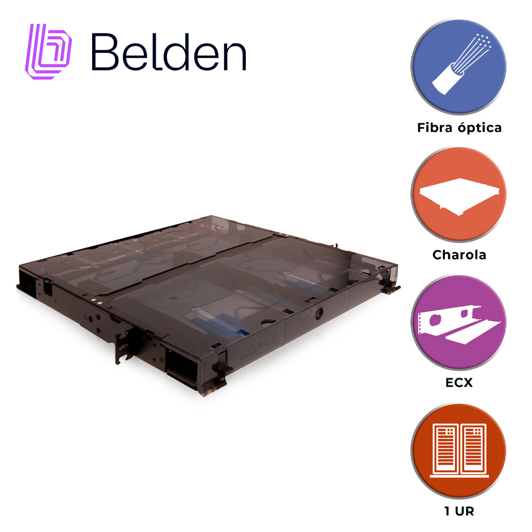 panel de conexion belden ecx-01u / 1ur / 2 cassettes / 2 frames