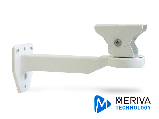 brazo meriva technology mva-205ww blanco / 22.86cm largo / ip66 / exterior *no incluye housing*