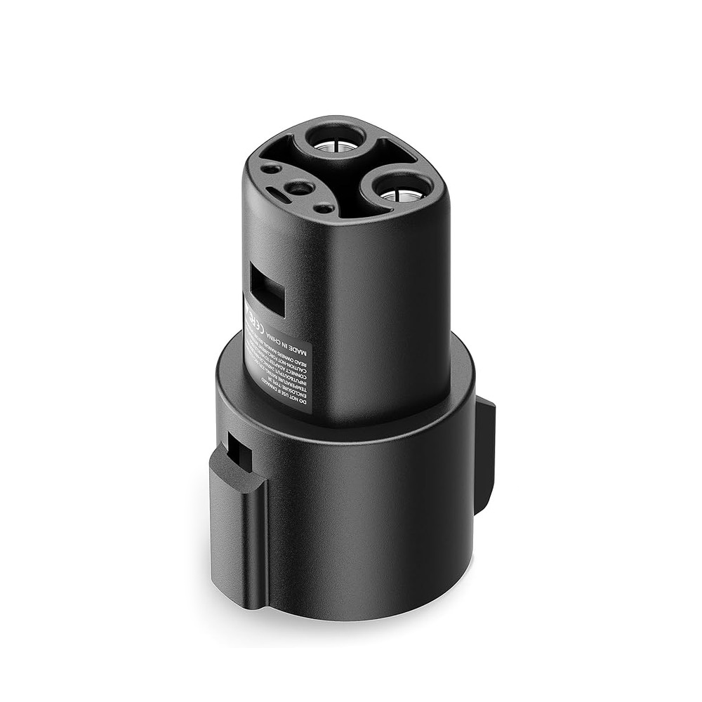 adaptador t1-tesla alter de conector tipo 1 a tesla compatible con cargador ev-omb281