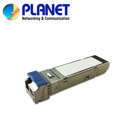 transceptor para fibra optica monomodo planet mgb-2glr2 / velocidad de transmision 2.5gbps/ distancia de transmision 2 kilometros/ tipo de conector lc / longitud de onda 1310 nm / ddm / temperatura de operacion 0-60 grados celsius