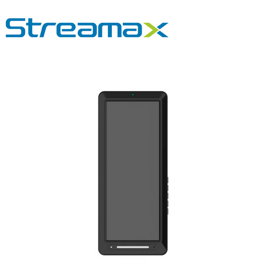 display tipo retrovisor streamax mdp12s / 12.3 pulgadas / conector din 4 pines / transmision de video y audio de camara ipc / pantalla antirreflejo / doble vista con punto ciego