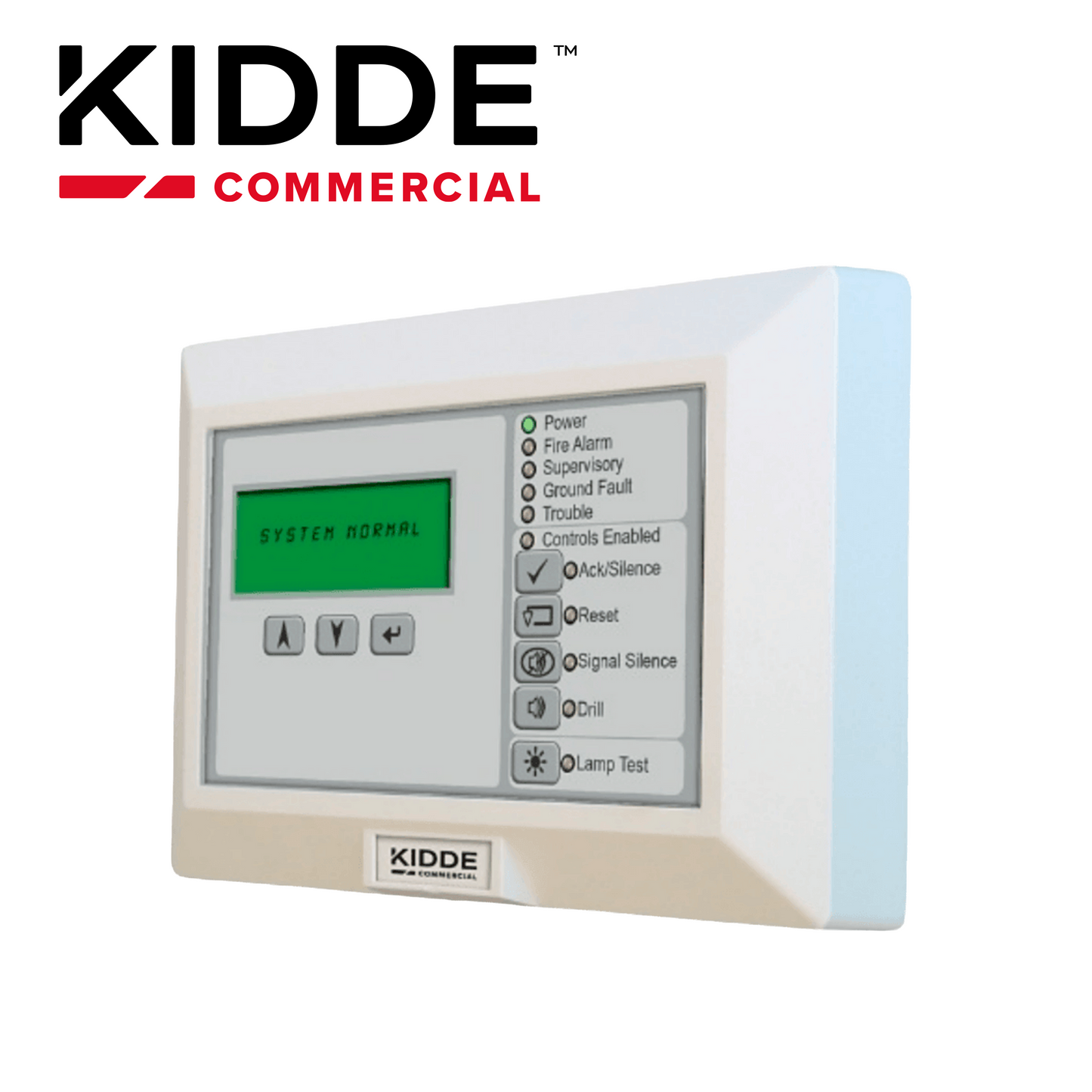k-rlcd-c-2 anunciador remoto kidde k-rlcd-c-2/ blanco / compatible con la series vs y evolve / controles comunes version ingles