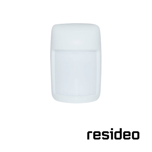sensor de movimiento resideo is335t antipet/ alambrico / inmunidad a mascotas de menos de 36kg/ cobertura de deteccion amplia y larga (12mts x 17mts)/ compatible con todos los sistemas de alarma
