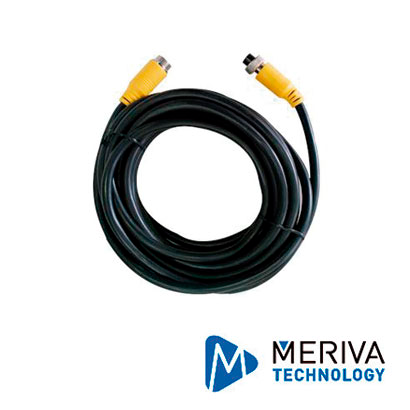 cable din de aviacion streamax mcbip150 / 6 pines / 15 metros / compatible con camaras ip