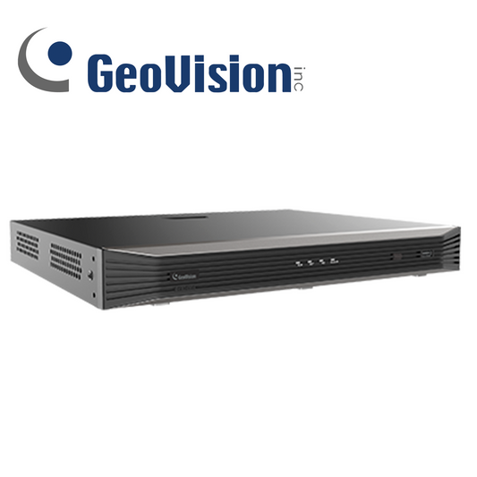 nvr geovision gv-tnvr1620-p 16 canales ip / 16 puertos poe / soporta hasta 8 megapixeles / soporta 2 disco duro de 10 tb / onvif / compatible con plataformas geovision / reconocimiento facial / conteo de personas / smart intrusion detection / acusearch