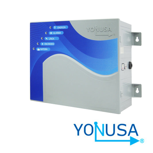 energizador de cerca electrificada antiplantas yonusa ey 10000 127 af con interface hasta 2000 metros perimetrales o 10000 metros lineales a 5 lineas