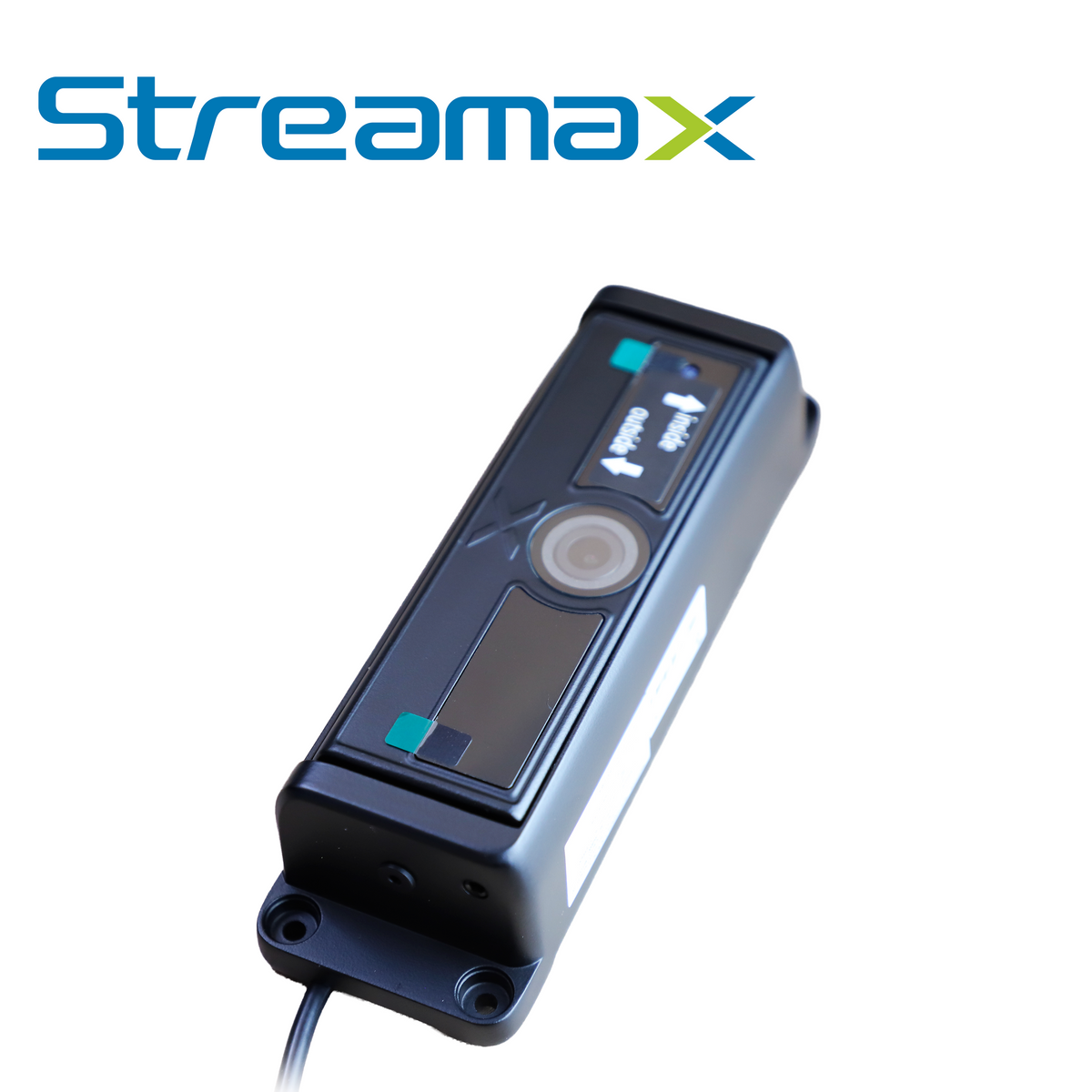 camara slave contadora de personas ahd streamax mp3s-tm / 2mp / 2.6mm / 3m ir / ip54 / conector din 4 pines / 12 vcd / interior / montaje en techo