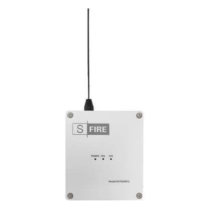 Receptor inalámbrico / 2500 metros de cobertura / 2 salidas de relevador tipo C