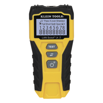 Tester  de Cable LAN Scout™ Jr. 2/ Para: Prueba aprobada/ Error de Cableado/ Falla de Circuito Abierto o Cortocircuito/ Par Dividido/ Blindaje.