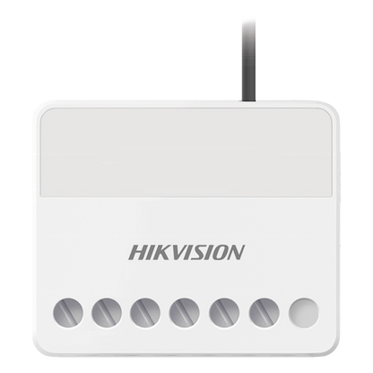 (AX PRO) Relevador Inalámbrico / 1 Entrada de Alarma 24/7 / 1 Salida de Relevador 0 a 36 Vcc (Max. 5 A)