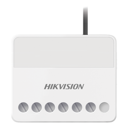 (AX PRO) Relevador Inalámbrico / 1 Entrada de Alarma 24/7 / 1 Salida de Relevador 0 a 36 Vcc (Max. 5 A)