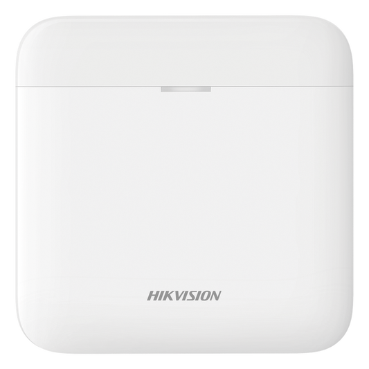 (AX PRO) Panel de Alarma Inalámbrico de Hikvision / Soporta 96 Zonas / GSM 3G/4G, Wi-Fi y Ethernet / Incluye Batería de respaldo / Compatible con los Accesorios AX PRO.