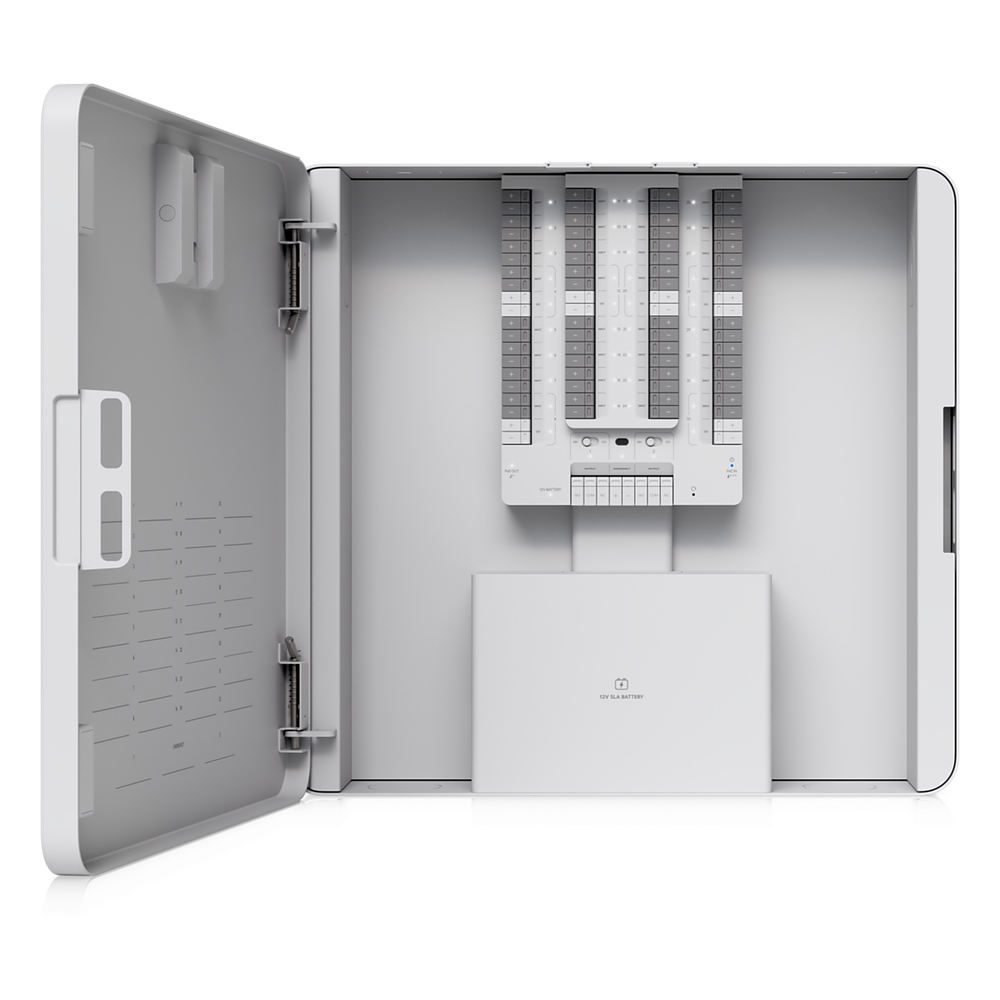 Kit Alarm Hub UniFi Protect / Integración de Alarmas Cableadas / 32 Zonas / Gestión desde UniFi Protect / PoE++ / Respaldo por Batería
