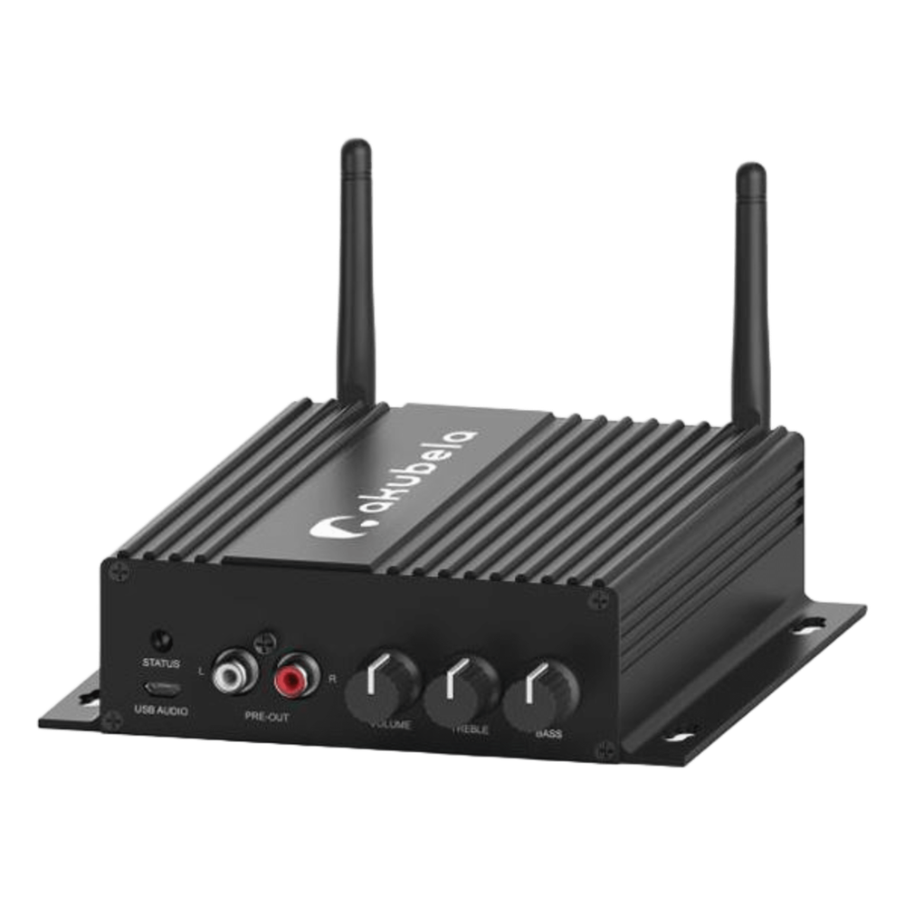 Amplificador Inteligente / 2 Salidas 50W 4-8 Ohm / Entrada RCA y Fibra Optica