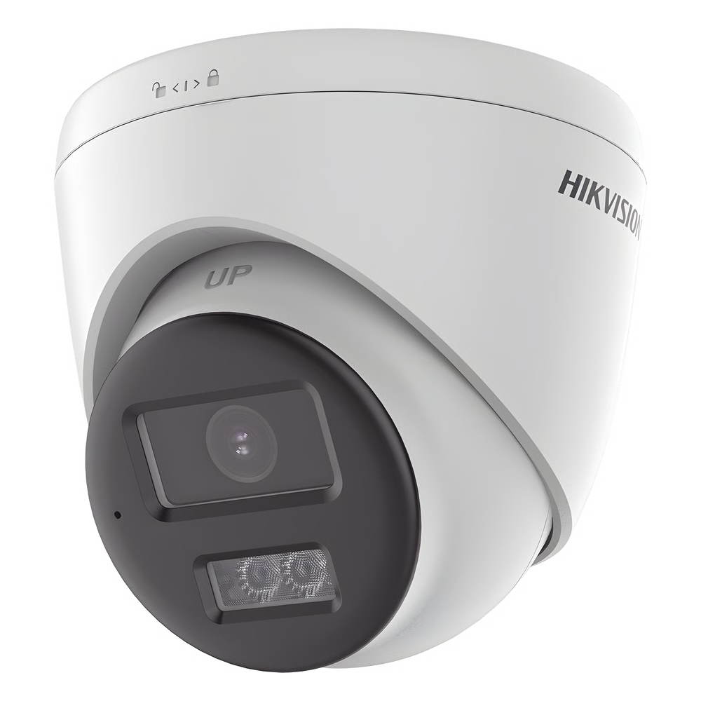[Audio Bidireccional + Sirena & Estrobo + Dual Light + ColorVu] Turret TURBOHD 4K (8 Megapixel)  / Lente 2.8 mm / 40 mts IR EXIR + 40 mts Luz Blanca / Sirena / Micrófono y Bocina Integrado / Exterior IP67 / dWDR