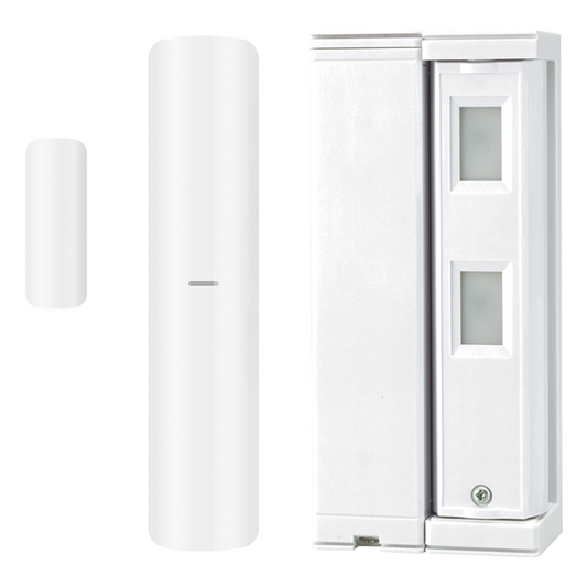 Sensor de Movimiento / Tipo Cortina / Ajuste de detección 2m o 5m / 100% Exterior / Inalámbrico / Incluye transmisor DS-PDMC-EG2-WB(B) para paneles AXPRO/ Proteja fachadas, puertas, ventanas, balcones y mas!
