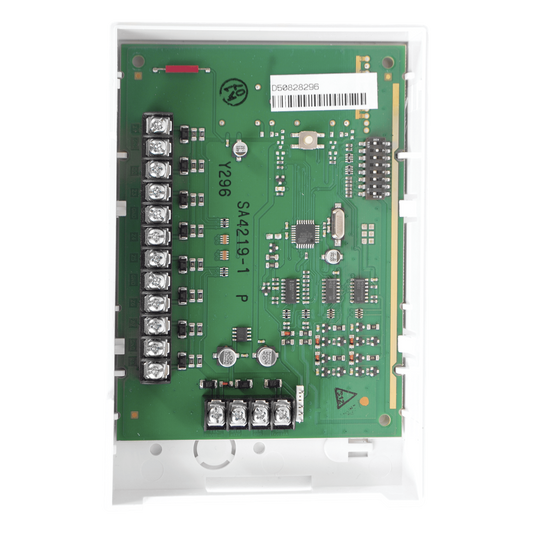 Módulo expansor de 8 zonas cableadas para sistemas direccionables Vista con bus ECP de 4 hilos