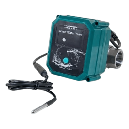 Válvula inteligente DN20 (3/4´´) conexión  Wifi 2.4 para control de agua / DC 5V / IP67