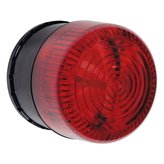 Microcontrolador SELECT-ALERT con Alarma Sirena/Estrobo para notificar Entradas/Salidas No Autorizadas y Emergencias, Color Rojo