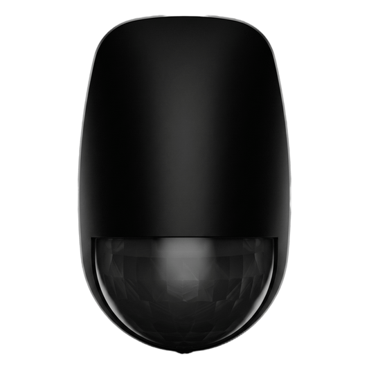 Detector PIR Inalámbrico Interior AX PRO / Inmunidad a Mascotas hasta 30 kg / Rango 15 m (49.2 ft) / Ángulo 85.9° / Tri-X Wireless 433 MHz / AES-128 / Batería 5 Años / Negro