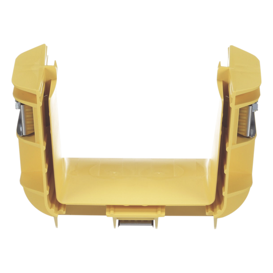 Union Recta "Cople", Para Canaleta FiberRunner™ 4X4, Color Amarillo