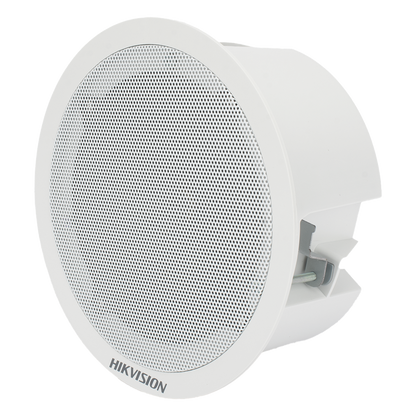 Altavoz Secundario para Montaje en Plafón | 3 Watts | 8 Ohms | Compatible con DS-QAZ1203G1-BE | Uso en Interior  | No Requiere Alimentación Externa