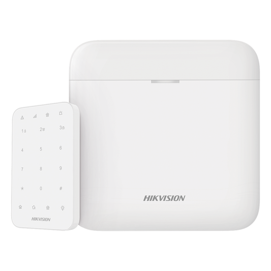 (AX PRO) KIT de Alarma AX PRO / Incluye: 1 Hub con batería de respaldo / 1 Teclado / Wi-Fi / Compatible con Hik-Connect P2P