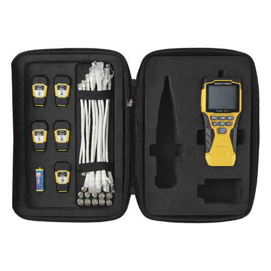Probador Scout™ Pro 3 con kit de transmisores remotos Test-n-Map™ (Inspección PoE)