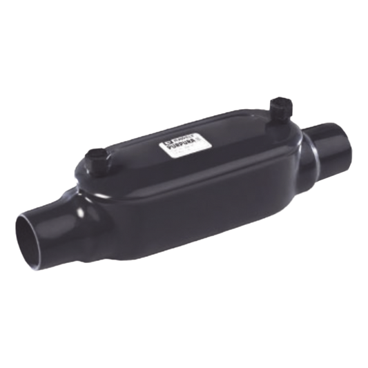 Caja Ovalada tipo C con Recubrimiento Exterior de PVC de 3/4" (19 mm).