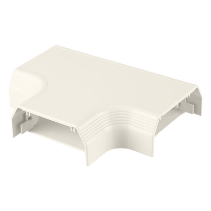 Accesorio en "T", para uso con canaleta T70, Material PVC Rígido, Color Blanco