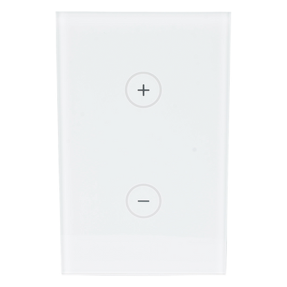 (ZWAVE) Dimmer panel táctil touch inalámbrico Zwave Plus. Compatible con Hubitat HC8, Álula  M2M, otros