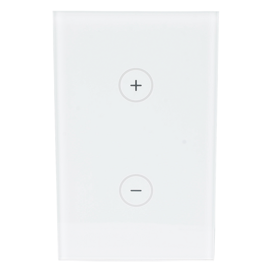 (ZWAVE) Dimmer panel táctil touch inalámbrico Zwave Plus. Compatible con Hubitat HC8, Álula  M2M, otros