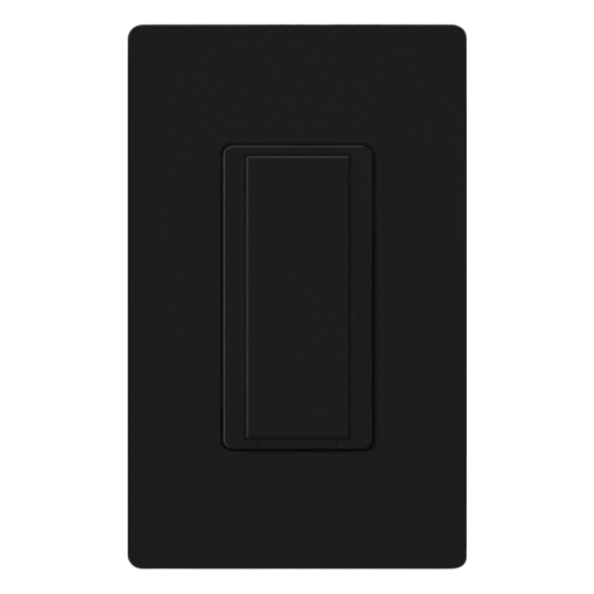 Interruptor remoto de pared para encendido y apagado multilocación (3 y 4 vías), 120 V, complemento de interruptores RadioRA 2 y RA2 Select, color negro