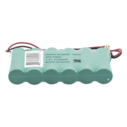 Batería de respaldo recargable NiCd 7.2 V / 2100 mAh para repetidor inalámbrico Honeywell 5800RP