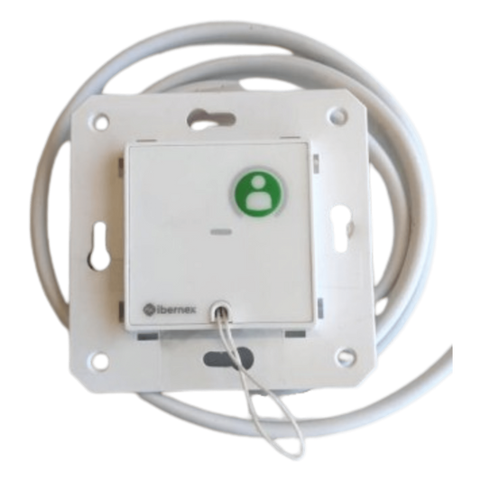 Módulo Asistencial de Empotrar IP67 / Material ABS Antimicrobiano / Botón Cancelación / Indicador Luminoso de Alarma y Presencia / RS485 / Compatible Cajas Europeas y Americanas