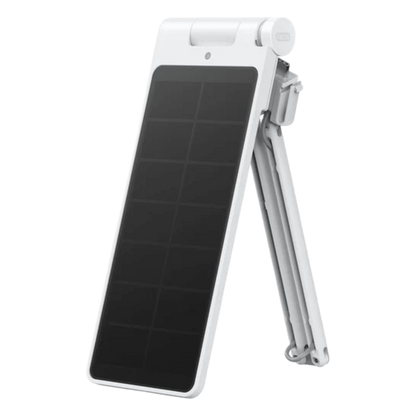 Panel Solar SwitchBot / 5V 0.3A / ABS UV-Resistente / Sensor de Luz / USB Tipo-C / Exterior -20°C a 60°C / Compatible Cortinas 3 Gen