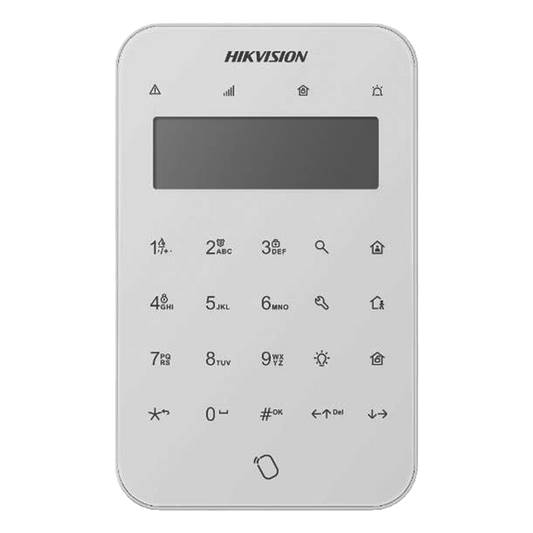 (AX PRO) Teclado Inalámbrico con Pantalla LCD para Armado y Desarmado / Funciones de Automatización para control de Relevadores