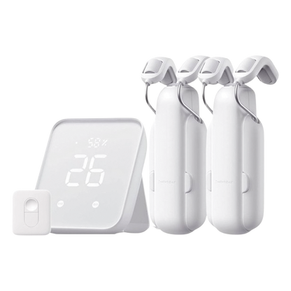 KIT Controlador HUB principal para dispositivos SwitchBot, Señal Wifi y BLUETOOTH, incluye 2 motores cortinas y 1 control remoto