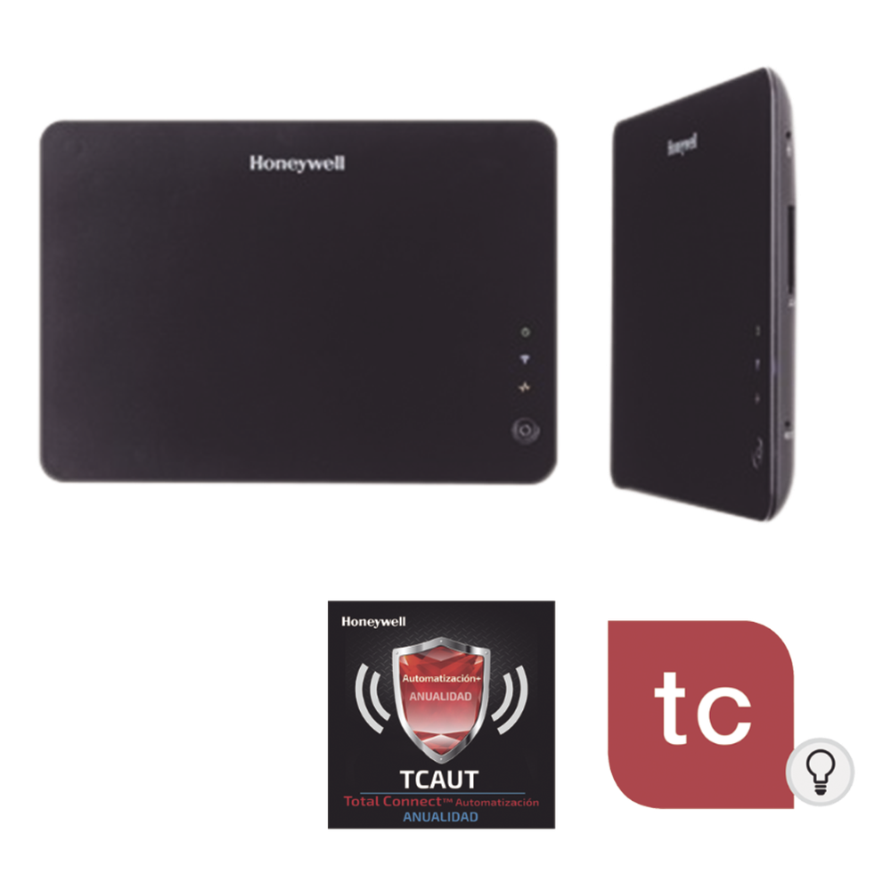 Módulo de automatización Z-Wave para paneles de alarma VISTA con un año de servicio Total Connect