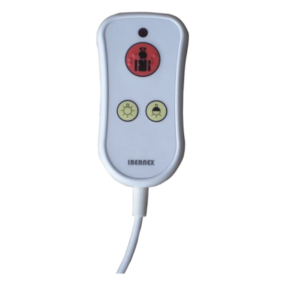 Pulsador de Cama multifunción con Botón de Alarma y Control de Luz / IP67 / Compatible con NX0086/A