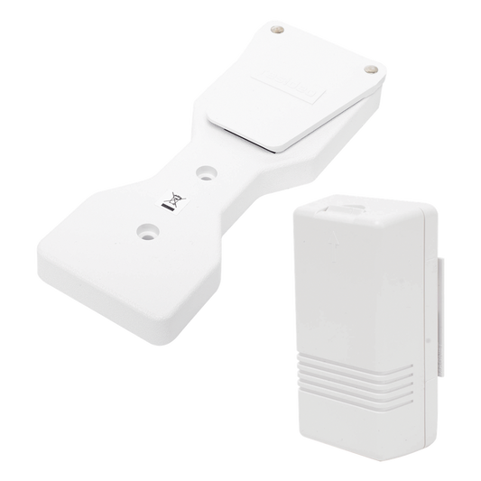 Interruptor antirrobo tipo money clip con transmisor inalámbrico integrado para cajas registradoras y ventanillas