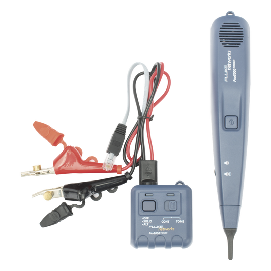 Generador y Sonda (Detector) de Tonos PRO3000, Para Identificación de Señales Analógicas en Cableado Inactivo